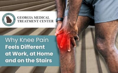 Why Knee Pain Feels Different at Work, at Home and on the Stairs